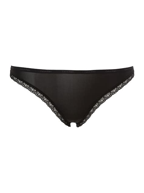 Calvin Klein Bottoms Up Bikini In Black Lyst