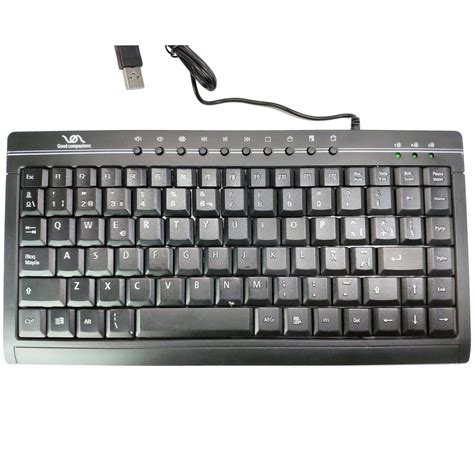 Mini Teclado Para Ordenador Portatil En Espa Ol Qwerty Gaming Pc Suave