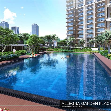 Allegra Garden Place Amina Br Sqm In Pasig Blvd Pasig City Condo