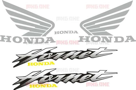 Honda Cb F Hornet Decals Set Mxg One Best Moto Decals