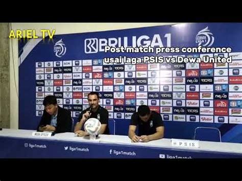 Gilbert Agius Dan Adi Satryo Komentari Soal Laga Imbang PSIS Vs Dewa