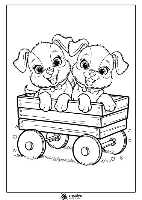 Cute Printable Puppy Coloring Pages [2025]