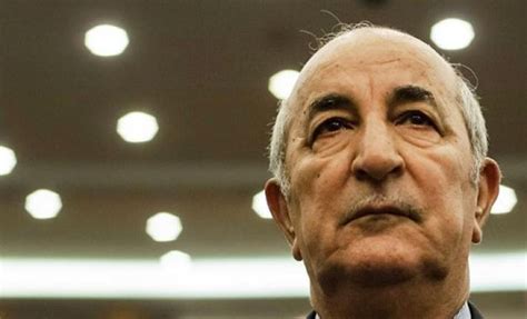 Abdelmajid Tebboune élu président de l Algérie avec 58 15 une figure