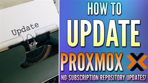 How To Update Proxmox Ve In Wundertech