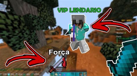 SKYWARS OLHA OQUE ESSE VIP FEZ SkyMinigames YouTube