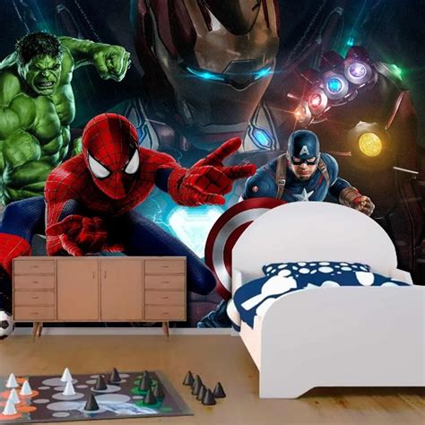 Papel De Parede Adesivo Vingadores Marvel Poster M Elo