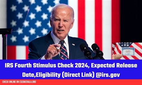 Irs Fourth Stimulus Check 2024 Expected Release Dateeligibility