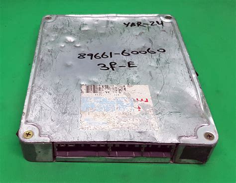 TOYOTA FJ80G 89661 60060 3F E Engine Controll Ecu Ect Oem Jdm Used