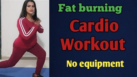 Min Fat Burning Cardio Workout At Home No Equipment Full Body Hit