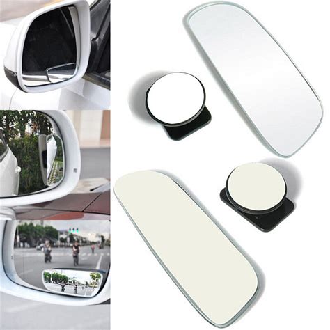 Pcs Universal Car Auto Wide Angle Convex Rear Side Blind Spot