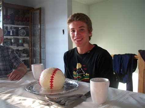 Brooke Bakes Baseball Cake