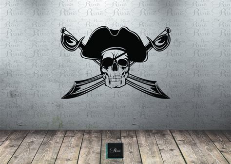 Pirate Wall Decal Pirate Nursery Decal Pirate Sticker