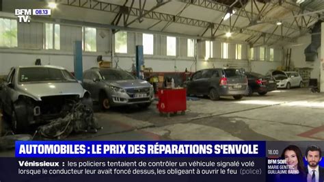 Automobiles le prix des réparations s envole