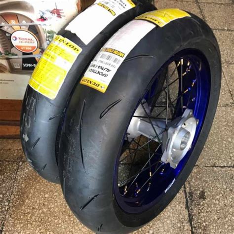 Jual Ban Set Supermoto Yamaha Wr Wr Ban Dunlop Velg Expedition