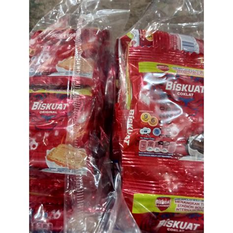 Jual BISKUAT ORIGINAL COKELAT E500 7GR Shopee Indonesia