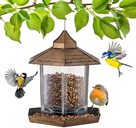 Hanging Deluxe 3 In1 Seed Nut And Fat Ball Wild Bird Triple Feeder