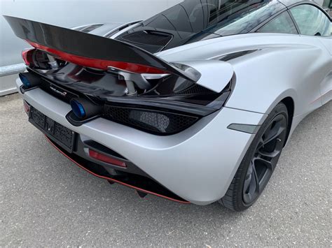 McLaren 720s Forged Carbon Fiber Wing + Base Spoiler P1 Style – DMC