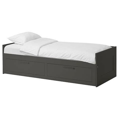 Brimnes Daybed With 2 Drawers2 Mattresses Whiteminnesund Firm Twin