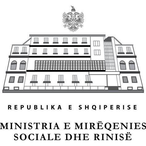 Ministria E Mireqenies Sociale Dhe Rinise Logo Vector Logo Of