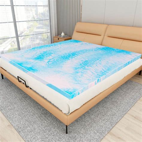 3 Inch Thick Gel Memory Foam Mattress Topper King Size