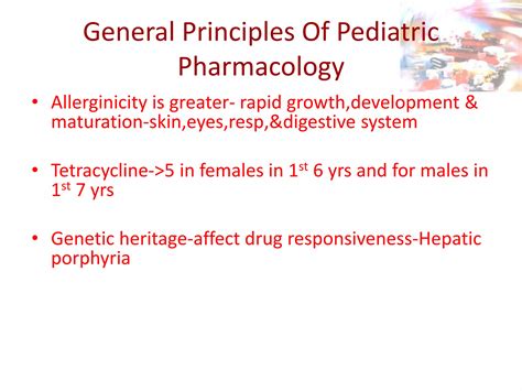 Pharmacologic considerations in pediatric dentistry | PPT