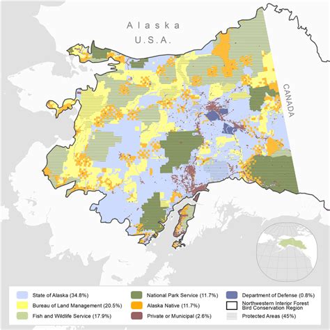 Alaska Land Ownership Map - Winna Kamillah