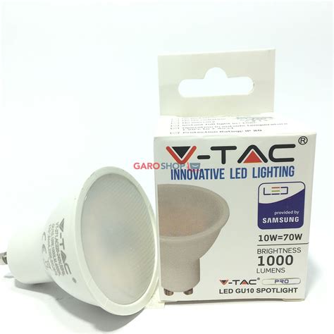 Garoshop V Tac Pro Vt Lampadina Led Gu W Faretto Spotlight