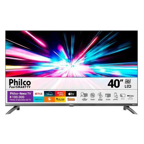 Tv 40 Polegadas Full Hd - Smart TV 40 Polegadas PTV40M9GR2CGB Full HD LED Dolby Audio Roku TV ...