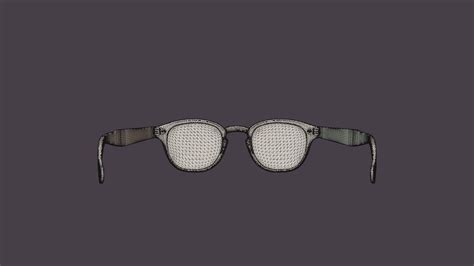 D Model Moscot Lemtosh Tortoise With Custom Made Tints Bel Glasses Vto