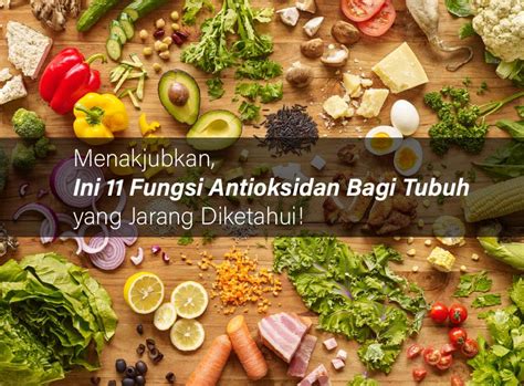 Menakjubkan Ini Fungsi Antioksidan Bagi Tubuh Yang Jarang Diketahui