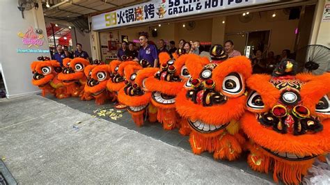 新加坡南仙龍獅體育會 Singapore Nam Sieng Lion Dance Cai Qing Performance 58火锅炭烤