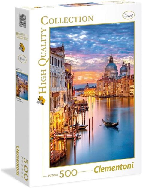 Clementoni Legpuzzel High Quality Puzzel Collectie Lighting Venice