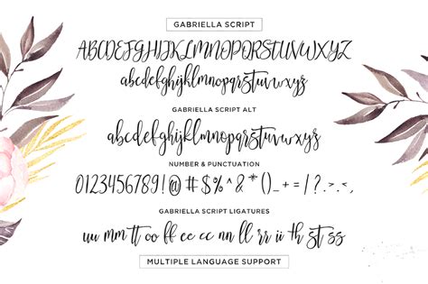 Gabriella Font By Trf · Creative Fabrica