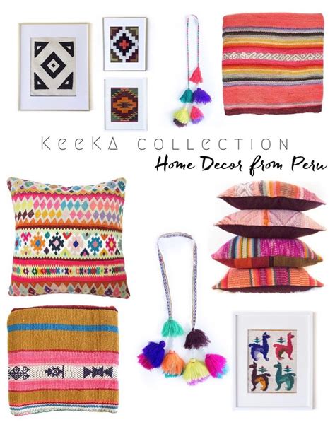 Vibrant Peruvian Home Decor From Keeka Collection Daly Digs