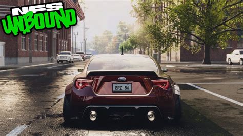 Engine Swapped Subaru Brz Cruising Asmr In Nfs Unbound Hp Brz