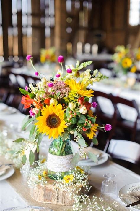 Beautiful Sunflower Wedding Decor Ideas | by Bride & Blossom, NYC's ...