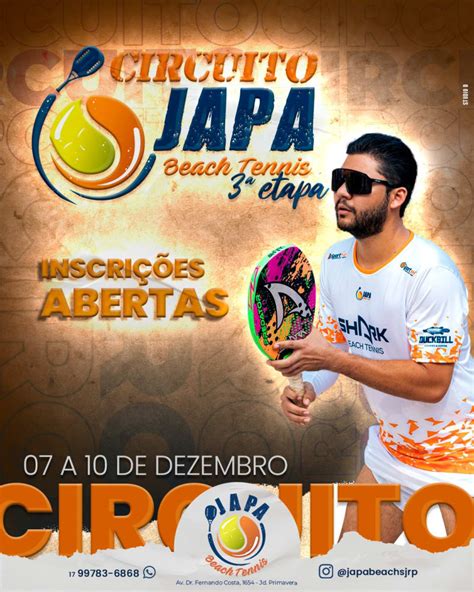 Circuito Japa Beach Tennis LetzPlay