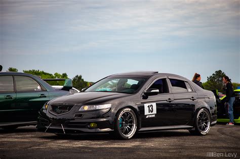 Black Acura Tl At Tuner Vibes Car Show Benlevy