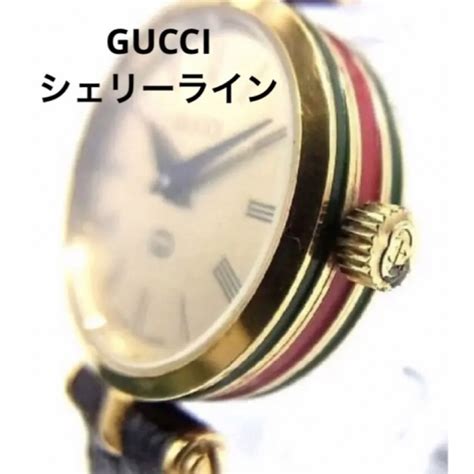 Gucci ☆ Gucci グッチ シェリーライン レディース 腕時計 新品電池交換済の通販 By 華がある品々のデパート｜グッチならラクマ