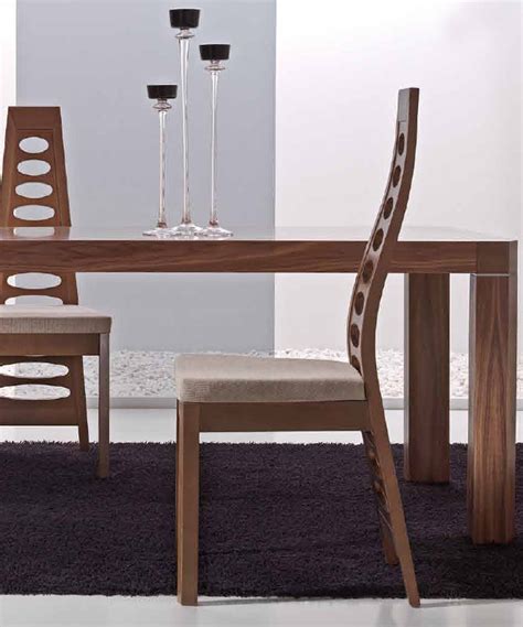 Silla De Comedor Tapizada Fabricada En Madera De Haya