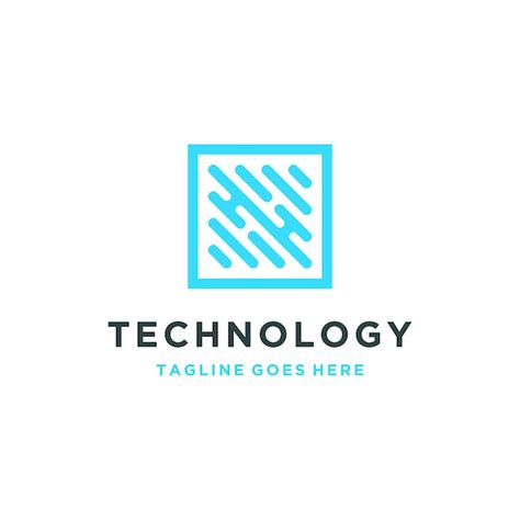 Dise O De Logotipo De Tecnolog A Letra H Vector Premium