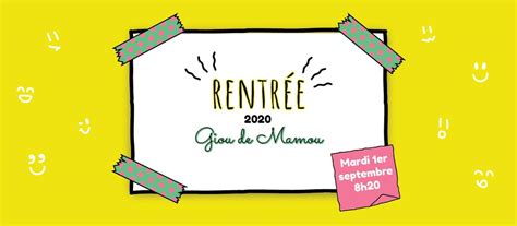 Vivre à Giou de Mamou Lettre rentrée scolaire