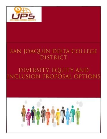 June San Joaquin Delta College Dei Proposal Options