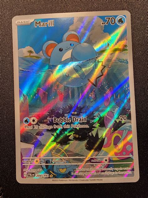 Pokémon TCG Marill Scarlet Violet Paldea Evolved 204 193 Holo eBay