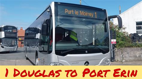 Full Route Douglas To Port Erin Bus Vannin Isle Of Man Youtube