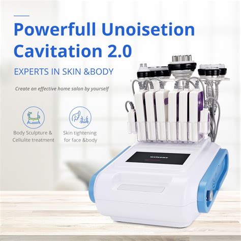 6 In 1 Unoisetion Ultrasonic Cavitation 2 0 160MW Lipo Laser Pads