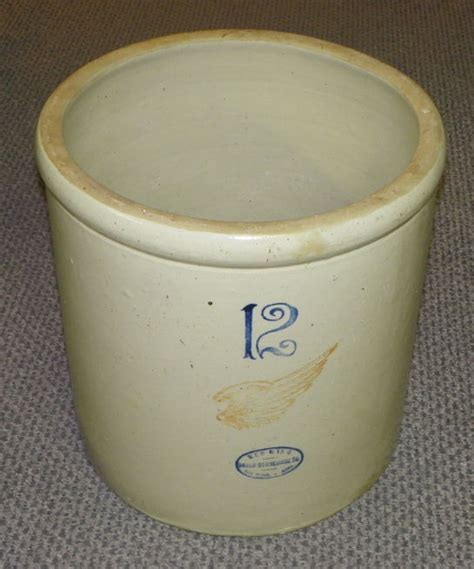 Bargain John S Antiques Antique Gallon Red Wing Stoneware Crock