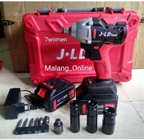 Cordless Impact Wrench Brushless Jld Tool V Jv Bor Buka Baut Bor