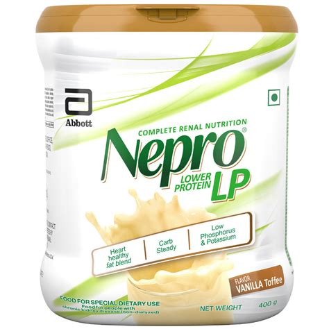 Nepro Lower Protein Vanilla Toffee Flavoured Powder For Renal Care