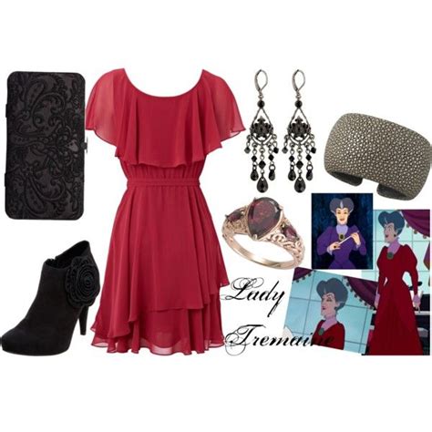 Lady Tremaine Disney Inspired Fashion Clothes Design Fashion